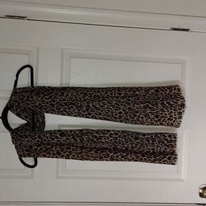 J.Crew lightweight leopard print scarf